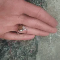 انگشتر قدیمی شرف شمس نقره اصل