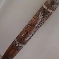 دیوار کوب چوبی