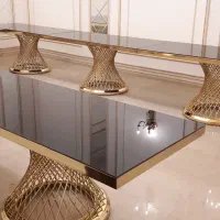 میز  مستطیل به همراه صندلی تالار