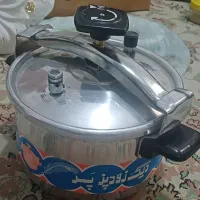 زود پز ۶ لیتری پر و آبکش استیل