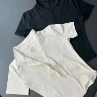 سیوشرت استین کوتاه جلو زیپدار وارداتی