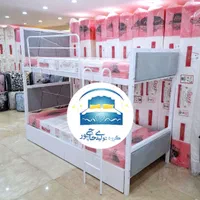 تخت خواب دو طبقه حاجی پور(تختخواب۲دوطبقه)تشک لوکاس|تخت و سرویس خواب|مشهد, حسین‌آباد|دیوار