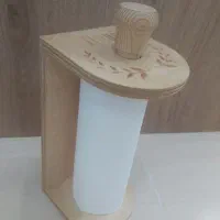 جا دستمال رولی (حوله ای) چوبی