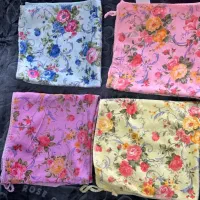 دستمال نانو گل دار انجل