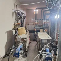 لوله کشی ساختمان ،موتورخانه، استخر رودهن دماوند