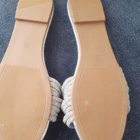 صندل نقره ایی ترک نونو|کیف، کفش، کمربند|خمام, |دیوار