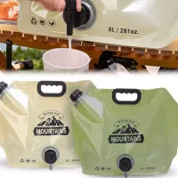 گالن آب ۸ لیتری تاشو پرداخت درب منزل|ظروف نگهدارنده، پلاستیکی، یکبارمصرف|تهران, حر|دیوار