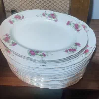 ۱۸تادیس گل سرخی کوچیک وبزرگ عتیقه ارسال اصفهان