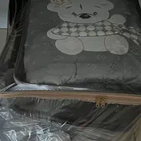 کالسکه و‌کریر و روروئک و ست کامل رختخواب نوزاد