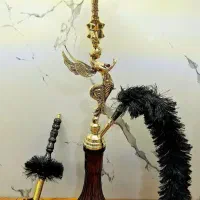 قلیان برنز تک فرشته و دو فرشته