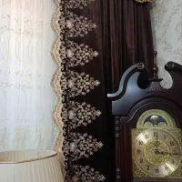 شال پرده ب همراه طور