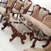 چهار دست مبل کلاسیک اکبندزیر قیمت در مبل قوشاچای