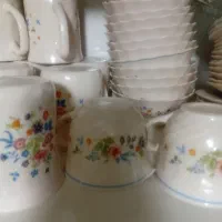 سرویس غذاخوری ارکوپال فرانسه دوازده نفره|ظروف سرو و پذیرایی|فولادشهر, B8|دیوار