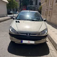 پژو ۲۰۶ مدل ۱۳۸۱ تمیز و کارمندی