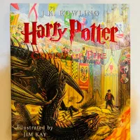 مجموعه 4 جلدی کتاب مصور هری پاتر|کتاب و مجله ادبی|ملارد, |دیوار