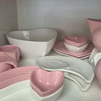 سرویس صبحانه خوری دونفره طرح قلب آیسرام