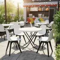 میز و صندلی غذاخوری و کافه‌ای کد 738