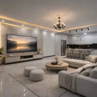 100متر-سند-اماده-رحمانیه-8واحدی-لابی-و-روف-گاردن