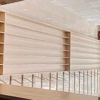 دکور مغازه mdf چوبی ملامینه رگال باکس قفسه