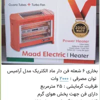 انواع بخاری و کرسی برقی|بخاری، هیتر، شومینه|کاشان, سال آباد|دیوار