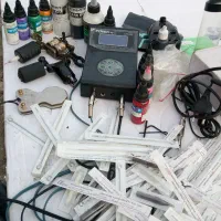دستگاه تتو بدن وروتاری ابروبا ترانس و پدال پک کامل|آرایشی، بهداشتی، درمانی|تهران, قلهک|دیوار
