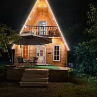 کلبه جنگلی و ویلا استخردار و بدون استخر