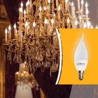 لامپ اشکی لوستر ۷ وات به قیمت عمده