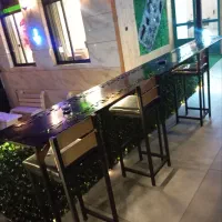 میز خطی کلابی ،کافه ایی. سفارشی ساخت، ۶ نفره