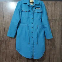 مانتو لی ضخیم وشال گرم