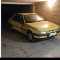 پژوتاکسی مدل ۹۰ گردشی خط اصفهان.