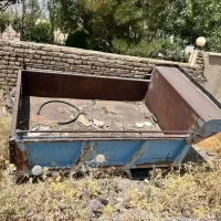 لگن نیسان کمپرسی به همراه جک،کاملا سالم