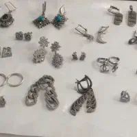 گوشواره نقره|جواهرات|قزوین, |دیوار