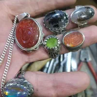 انگشتر مدال نقره