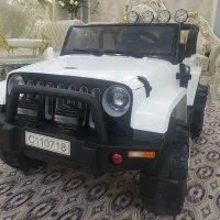 ماشین شارژی بسیار بزرگ دونفره واقعی