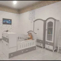 سرویس سیمونی کودک|تخت و سرویس خواب|شیراز, سلطان آباد|دیوار