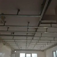 کناف سقف پروژه های سردار سلیمانی به صورت