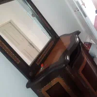 کمد چوبی وگنجه و آیینه|بوفه، ویترین، کنسول|مشهد, کوی سیدی|دیوار