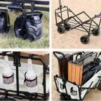 چرخ دستی تاشو سفری مدل GGEROU Outdoor Foldable|کوهنوردی و کمپینگ|شیراز, شهرک قمشه|دیوار