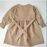 پیراهن چین دار کتان|کفش و لباس بچه|بناب, |دیوار