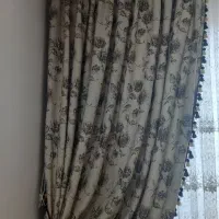 یالون پرده زری دوزی شده