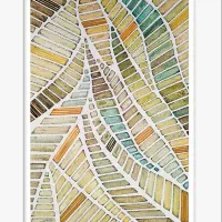 تابلوهای مدرن تلفیق نقاشی و دوخت|تابلو، نقاشی، عکس|تهران, جوادیه تهرانپارس|دیوار