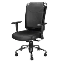 ۴ عدد صندلی چرم چرخ دار نیلپر و لایو سالم و درحدنو