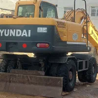 فروش ومعاوضه بیل لاستیکی هیوندای ۱۸۰ خط ۹