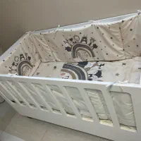 سرویس خواب کودک نو مناسب سیسمونی|تخت و سرویس خواب|گرگان, |دیوار