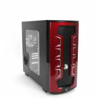 یک کیس Viera طرح مشکی قرمز
