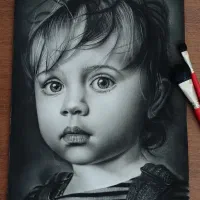 ثبت سفارش طراحی چهره،سبک سیاه‌قلم، هدیه ای شیک