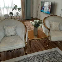 ست کامل مبل۷نفره ونهارخوری۸نفره استیل مدل زمرد|مبلمان خانگی و میز عسلی|محمدیه-قزوین, |دیوار