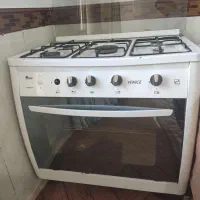 اجاق گاز پنج شعله گاز طرح فر