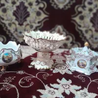 ظروف طرح گل برجسته|ظروف سرو و پذیرایی|اردبیل, |دیوار