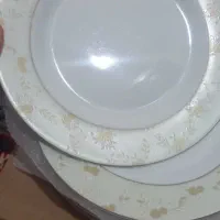 ۱۲ بشقاب میوه خوری نو با کارتن